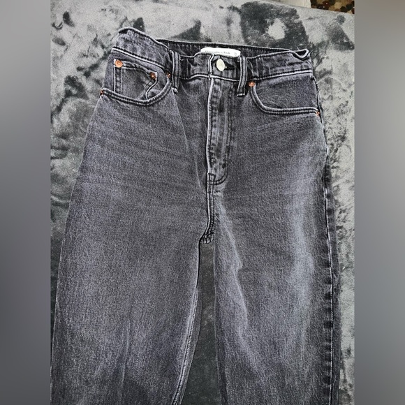 Abercrombie 90s Straight Jean Curve Love Ultra High Rise Jean Size 25 (0 Reg) - Picture 7 of 12
